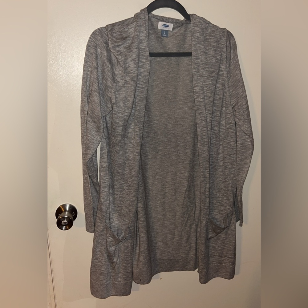 Old Navy Heather Gray Women's Cardigan